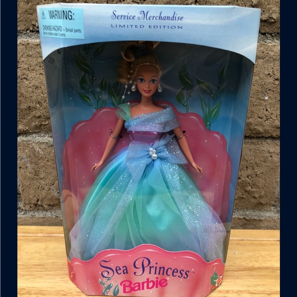Barbie Sea Princess Doll - Turquoise and Purple